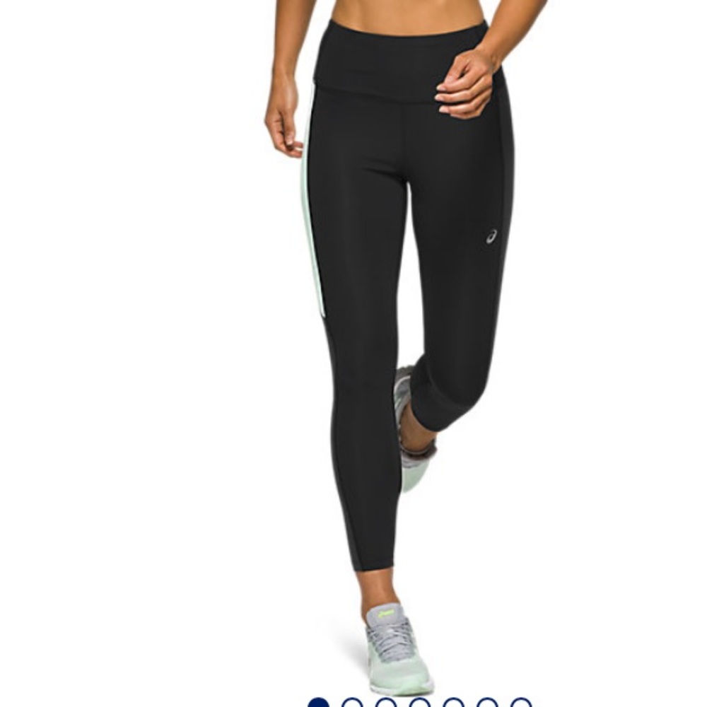 Asics Ladies Size Medium Tokyo Highwaist Black Leggings